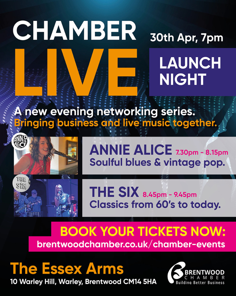 Brentwood Chamber Live Event This Thursday!